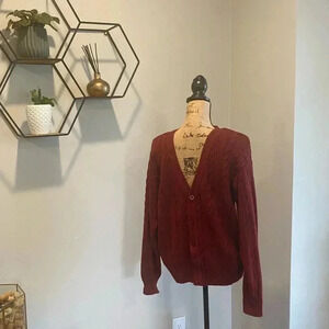 United Colors of Benetton Cable Knit Cardigan